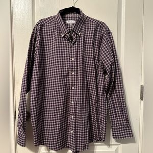 Men’s PETER MILLAR XXL BUTTON DOWN SHIRT NWOT